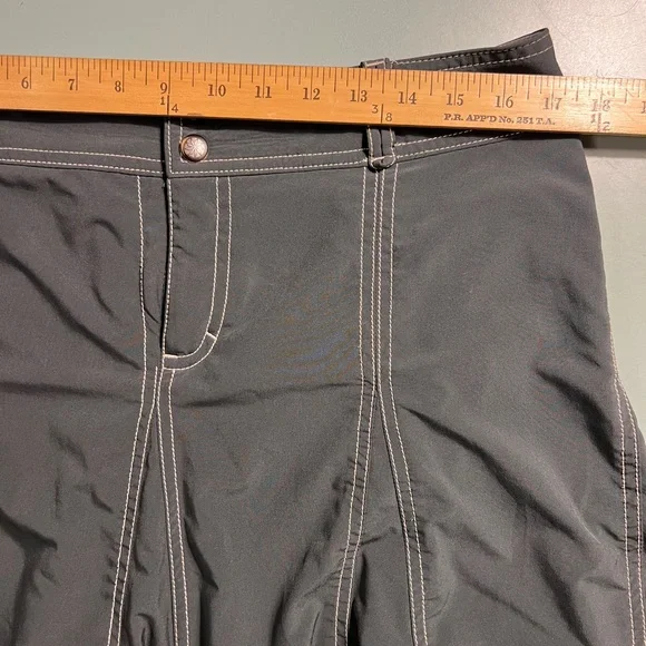 Athleta Gray Skirt Skort Size 12 Whatever - Picture 4 of 8